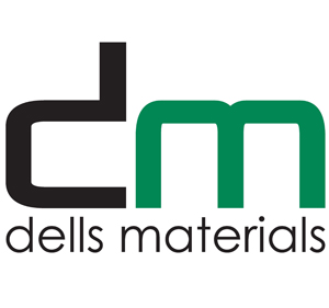 Dells Materials Side Banner Advertisement