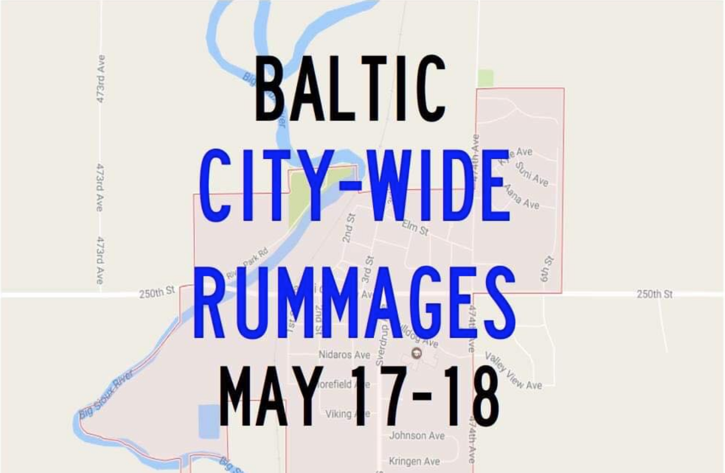 Baltic City Wide Rummage Big Sioux Media