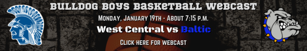 Baltic Boys Basketball Webcast - January 19th