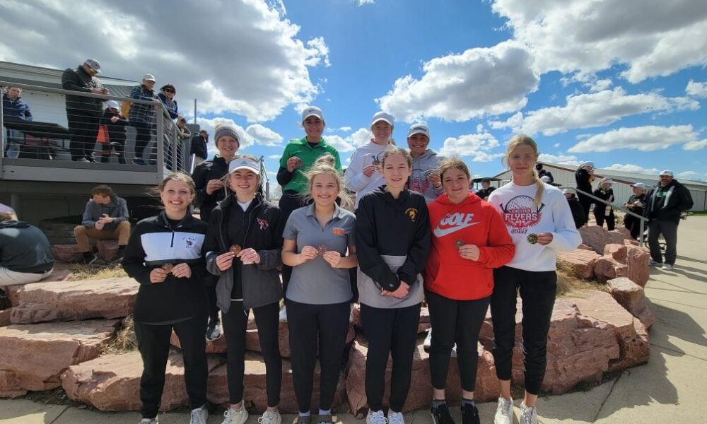 St Mary Golf Hosts Invite at Rocky Run Dell Rapids St Mary Cardinals