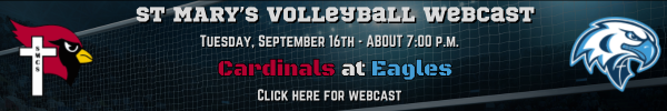 St Mary Volleyball Webcast - Sept 16th