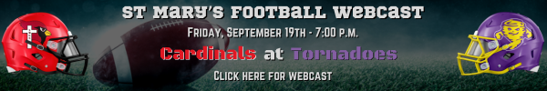 St Mary Volleyball Webcast - Sept 19th