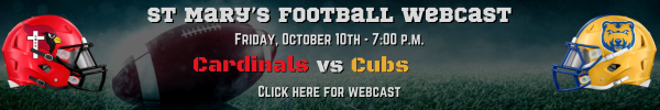 St Mary Football Webcast - October 10th