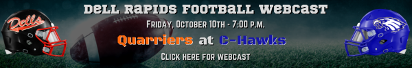 Dell Rapids Football Webcast - Oct 10th