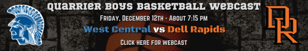 Dell Rapids Boys Basketball Webcast - Dec 12th