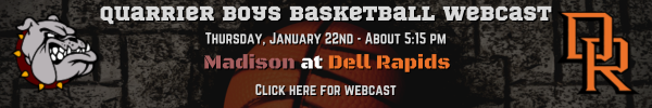 Dell Rapids Boys Basketball Webcast - January 22nd