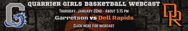 Dell Rapids Girls Basketball Webcast - Jan 22nd