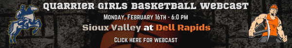 Dell Rapids Girls Basketball Webcast - Feb 16th