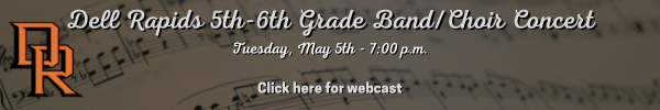 Dell Rapids Concert Webcast - May 5th