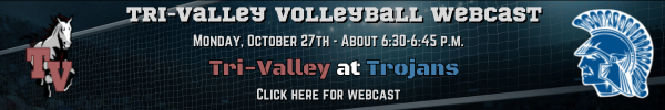 Tri-Valley Volleyball Webcast - October 27th