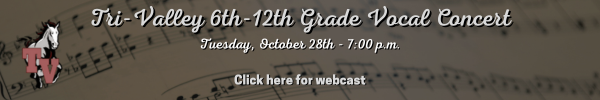 Tri-Valley Concert Webcast - October 28th
