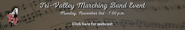 Tri-Valley Band Webcast - November 3rd
