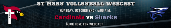 St Mary Volleyball Webcast - October 2nd