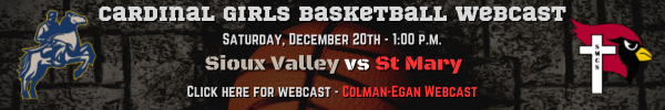 St Mary Girls Basketball Webcast - December 20th
