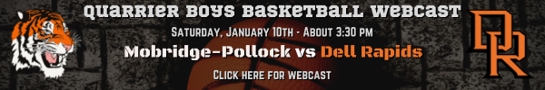 Dell Rapids Boys Basketball Webcast - January 10th