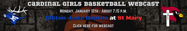 St Mary Girls Basketball Webcast - January 12th