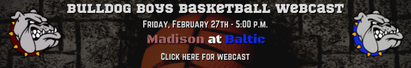 Baltic Boys Basketball Webcast - February 27th