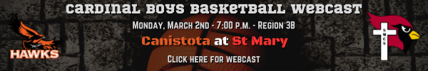 St Mary Boys Basketball Webcast - March 2nd