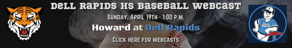 Dell Rapids Baseball Webcast - April 19th