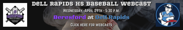 Dell Rapids Baseball Webcast - April 29th
