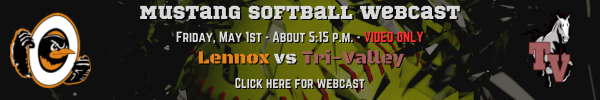 Tri-Valley Softball Webcast - May 1st