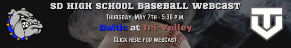 Baltic vs Tri-Valley Baseball Webcast - May 7th