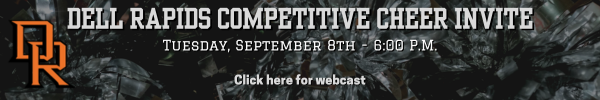 Dell Rapids Cheer Webcast - Sept 8th