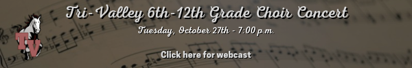 Tri-Valley Choir Webcast - Oct 27th
